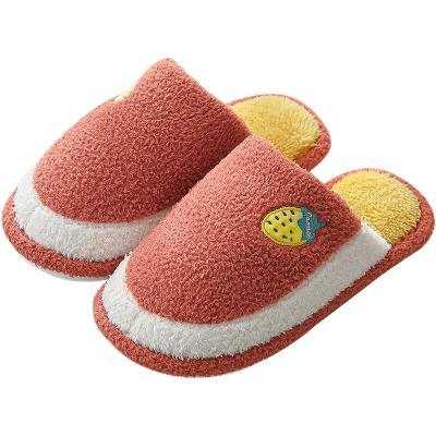 China Cute Plush Slipper Couples Slipper Winter Slippers Men Women Floor Cotton Shoes Non-slip Warm Home Indoor Slippers Ladies for sale