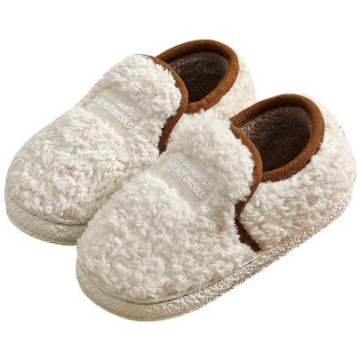 China Warm-Keeping Women Slippers Winter Bedroom Slippers Warm Non-slip Floor Furry Slippers Home Fashion Fur Slides for sale