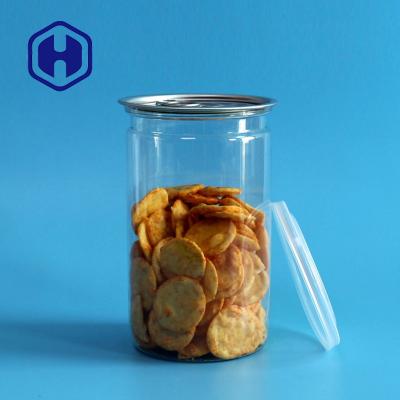 China 100% Well PE Sealing Lid Easy Skin Ends 307# 680ml Straight Sided Dry Fruit Veggie Crisps Packaging Plastic Boxes for sale