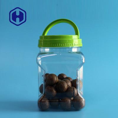 China Well Sealing 1000ml 1 Liter China Guangzhou Manufacturers Square Handle Special Sealable Plastic Jar for sale