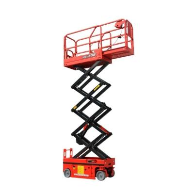 China GTJZ06 6m Electric Scissor Lift Machine Motorized Scissor Lift For Construction Works for sale