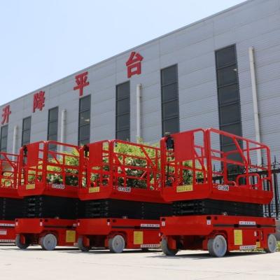 China 10m Electric Platform Lift Gtjz10 Aerial Working Platform For Building Construction for sale