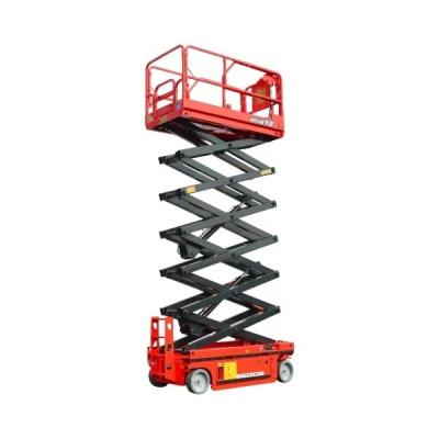 China OEM 12M Electric Scissor Lift Machine GTJZ12 Hydraulic Self Propelled Battery Powered for sale