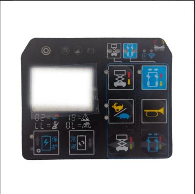 China Cuadro de control del ascensor de plataforma Decal Sinoboom Tijeras de ascensor GTJZ0608S en venta