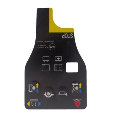 China LGMG Scheren Lift Decals voor Joy Stick Control Box AS0608 AS1212 AS1012 AS0808 Te koop