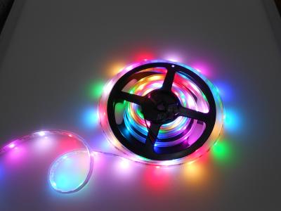 China Full color 5v 5 meter RGB sk6812 addressable led strip 2812B for sale