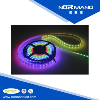 China digital multi colors TM1812 led strip32/48/ 60/120/144leds/meter for sale