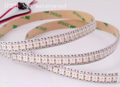 China 1m ws2812b 144 led strip,ws2812 individually addressable ic,black/white pcb waterproof ip30/ip67 dc 5v for sale