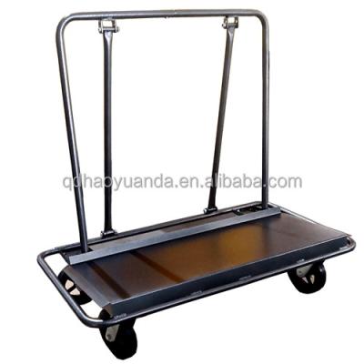 China Industrial Heavy Duty Plywood Door Gypsum Board Drywall Glass Sheet Handling Sheetrock Panel Cart and Panel Cart Tool Cart for sale