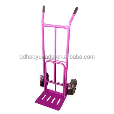 China High Quality Metal 250kg Capacity Multi Function Hand Truck Heavy Hand Cart For Supermarkets, Markets, Sales Warehouse Car for sale