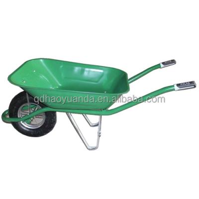 China 65L Metal Wheel Barrow Wheel Barrow Construction Steel FRENCH Barrow France Galvanized Spare Part Wheel Barrow French Model Wheel Barrow for sale