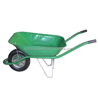 China France Galvanized metal wheel barrow heavy duty wheelbarrow 65L CHINA price construction cheap wheelbarrows steel wheelbarrow heavy duty wheelbarrows for sale