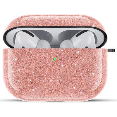 China For earbuds Luxury Blingbling Glitter Air Pod Pro Cases IMD TPU Soft Protective Case Cover for Apple AirPods Pro 3 - Ready Stock for sale