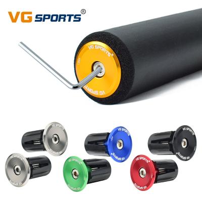 China Aluminum Alloy Grip Handle Bar End Plugs MTB Road Bicycle Handlebar End Plugs for sale