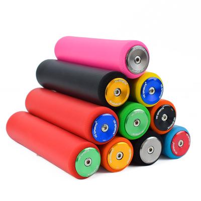 China Ultralight Aluminum Alloy Bicycle Grips MTB Road Bike Soft Grip Sponge Handlebar Grips for sale