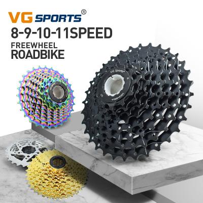 China Steel VG Sports 8 9 10 11 Speed ​​Road Bike Cassette Freewheel Bicycle Accessories for sale