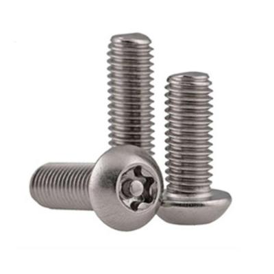 China M1.2-M12 Stainless Steel Pan Screws Tamperproof Anti-theft Pan Head Security Torx Screw With Pin for sale