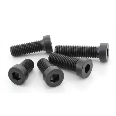 China Thin Flat Head DIN7984-12.9 HEX Socket Cap Screws Alloy Steel Screws M3 To M24 for sale