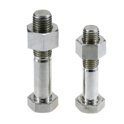 China Stainless Steel M3 - M48 Black Galvanized Stainless Steel Fine Thread Screw Hex Bolt Not Easy To Damage for sale