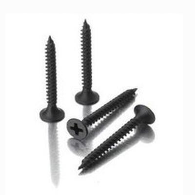 China Black Alloy Steel Drywall Self Drilling Screw Not Easy To Damage for sale