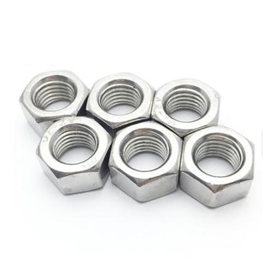 China Galvanized Alloy Steel GB6170 M1.6~M84 Stainless Steel Hex Nut Not Easy To Damage for sale