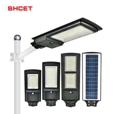 China Garden CET--240 LED Solar Motion Sensor Light Outdoor All in One Induction Solar Led Solar Street Light for sale