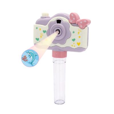 China Cartoon Toys Candy Toys 2022 New Arrival Super Market Quality Projection Camera Hot Selling Candy Toys for sale