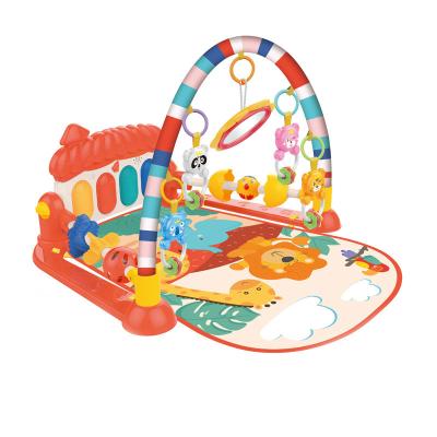 China Toy High Quality Educational Multifunctional Soft Toys Baby Playmat Baby Piano Gym Musical Mat for sale