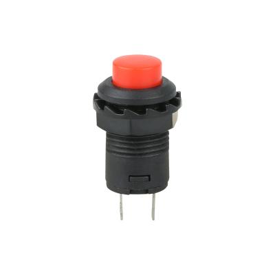 China OFF-ON 12mm momentary on 12v push button switch for sale