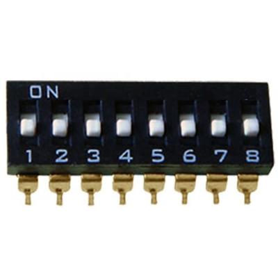 China Copper Stackable Type PBT Piano Dip Switch for sale