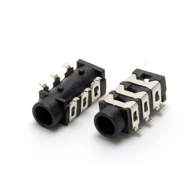 China audio & Video Earphone Jack 3.5mm Audio Female Jack Connector For Electronic Device, Car 0.5A 30VDC for sale