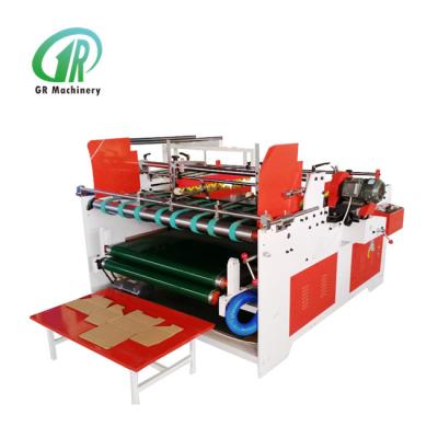 China Semi Automatic Flexo Folder Gluer Colorful Box Single Page 2000mm 3.2kw for sale