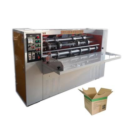 China Aangepaste Thin Blade Slitter Scorer Machine voor golfkarton met optionele mesrandcoating Te koop