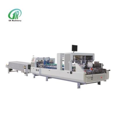 China Automatic Single Correction High Speed Box Folder Gluer With Independent Paper Feeding Drive System for sale