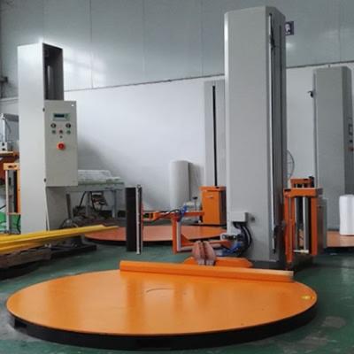 China Automatic Pre-Stretching Pressure-Top Type Wrapping Machine Maintain Humidity for sale