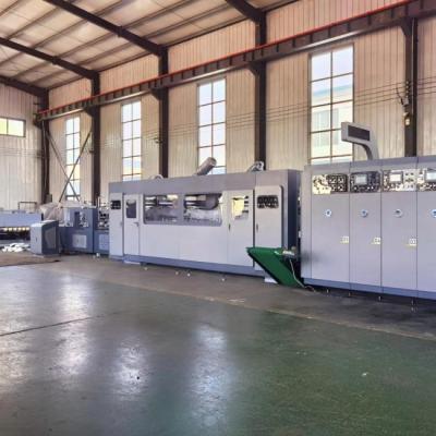 China FFG Flexo Printing Folding Gluer Case Making Machine CNC Control System zu verkaufen