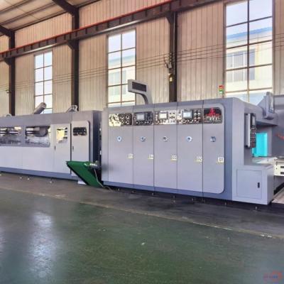 China FFG Flexo Printing Folding Gluer Case Making Machine High-Frequency Box Correction zu verkaufen