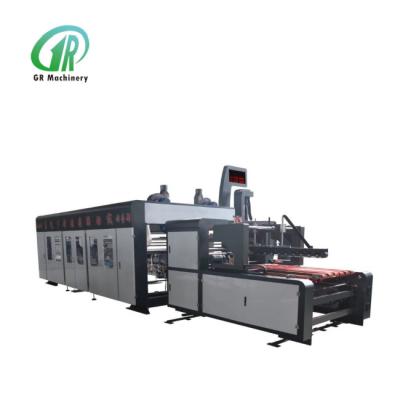 China FFG Flexo Printing Folding Gluer Case Making Machine High-Frequency Box Correction zu verkaufen