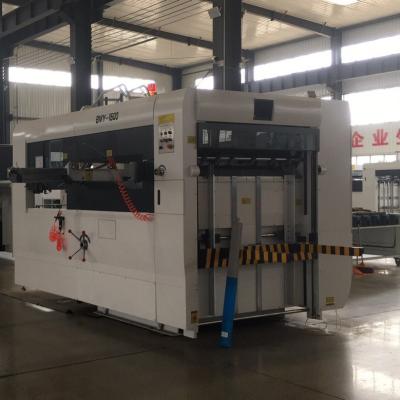 China 980mm Semi Automatic Die Cutting Machine Boxboard Die Cutting Equipment With PLC Control for sale