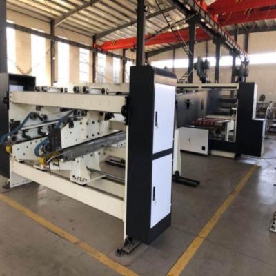 China Case Maker Flexo Folder Gluer Machine From Corrugated Cardboard To Carton With 50-70mm Wall for sale