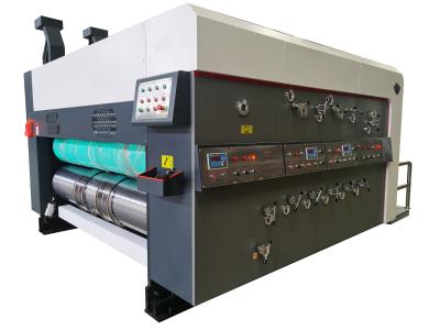 China Flexo-Drucker-Slotter Die Cutter-Maschine Flexo-Drucker-Slotter Packaging Printing-Maschine für Pizza-Kasten zu verkaufen