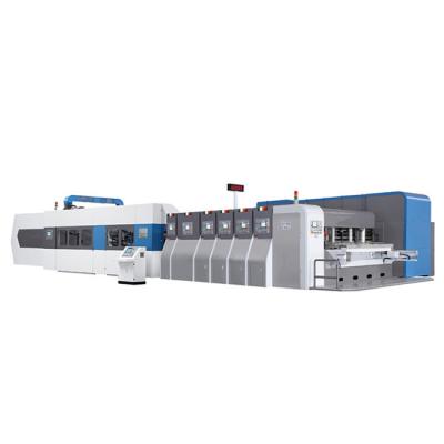 China Planta de fabricación de cartón corrugado automática de la máquina de Gluer de la carpeta de Flexo del cartón en venta