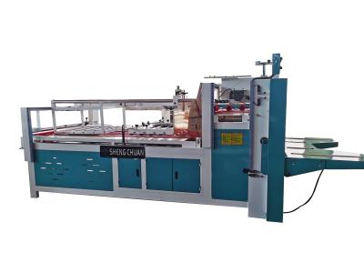 China 2. Handautomatische gewölbte Karton-Ordner Gluer-Maschine zu verkaufen