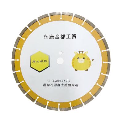 China . Factory Wholesale Project 300 350mm High Speed ​​Straight Smooth Edge Jindu Sliding Diamond Saw Blade Repair for sale