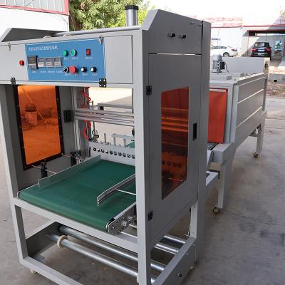 China 220V Halbautomatische Schrumpfmaschine mit PLC-Steuerung mit verstellbarem Gewicht zu verkaufen