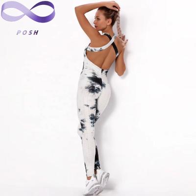 China Wholesale Black Breathable Cotton Gaiters Marble Tie Dye Yoga Gaiters Crac! crack! for Women Marble High-Waisted Leggings for sale