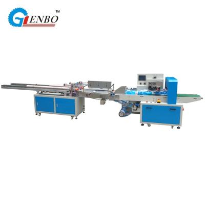 China High Quality Double Beverage Paper Cup Packing Machine With Counting System for sale