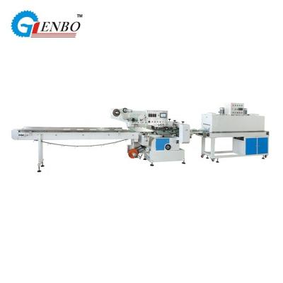 China APPAREL napkin box shrink packing machine, napkin box shrink wrap machine, napkin box packaging machine for sale