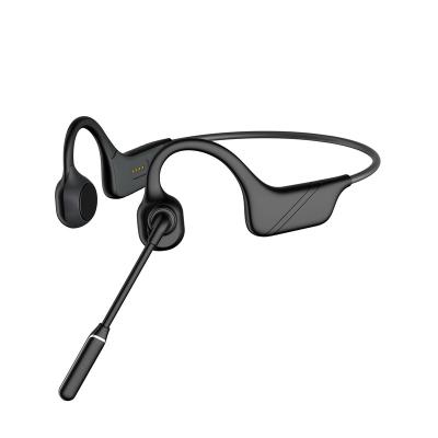 China Viable Bone Conduction Voice Headset DG10 With Microphone Wireless Stereo Waterproof Dual Microphone Noise Canceling Headset for sale