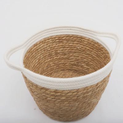 China New Sustainable Fashion Water and Grass Storage Home Decoration Gift Multifunctional Natural Material Customizable Basket for sale